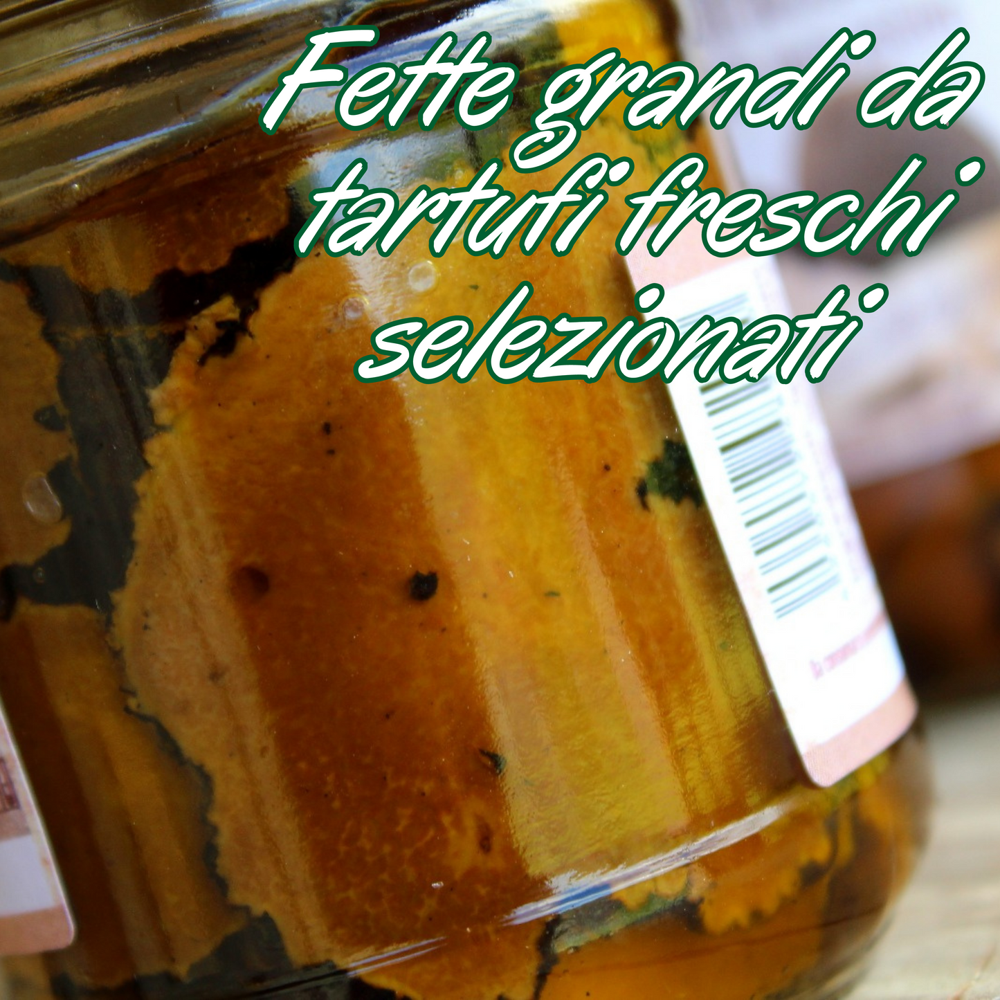 Fette di tartufo fresco