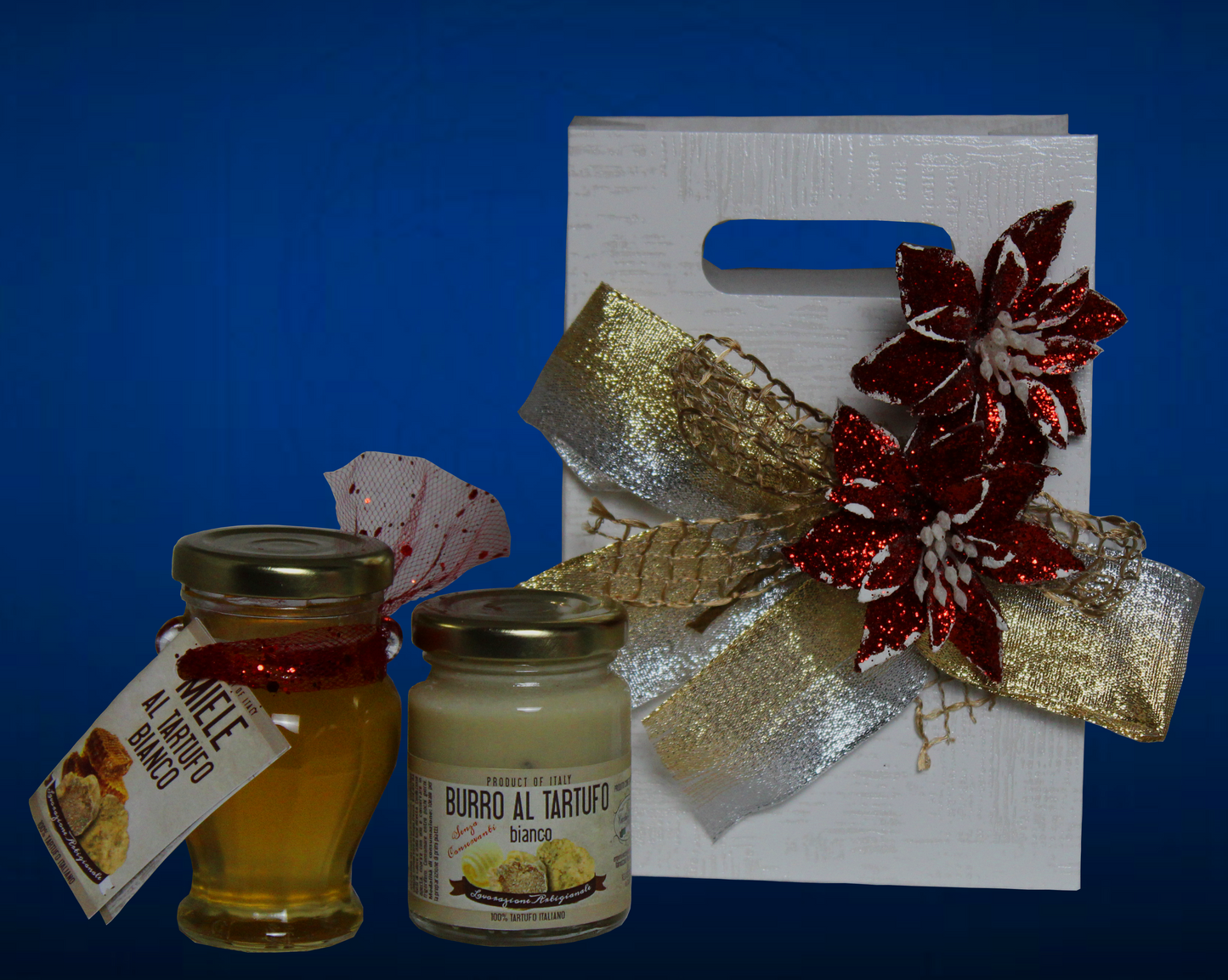 Confezione regalo al tartufo- Burro e Miele al tartufo bianco