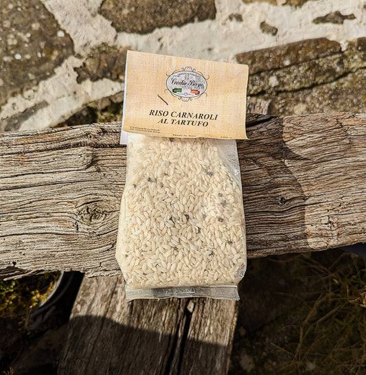 RIZ CARNAROLI A LA TRUFFE NOIRE DÉSHYDRATÉE 350 g