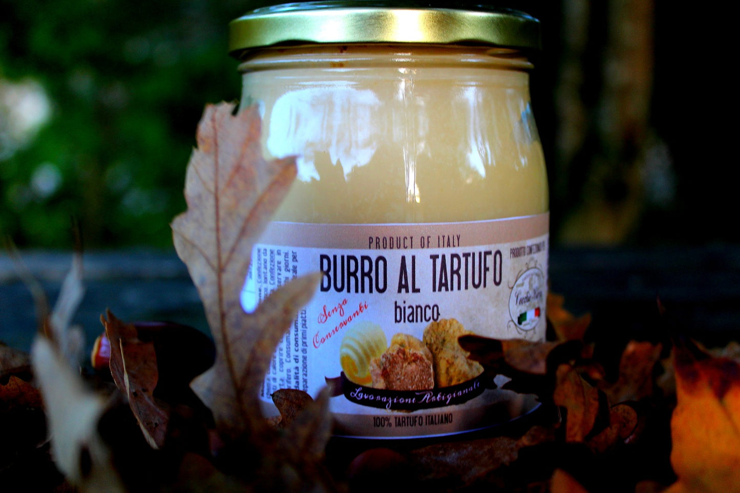 Burro al tartufo bianco 80g/500g